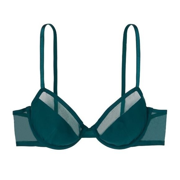 Victoria's Secret VERY SEXY Unlined Mesh Demi Bra